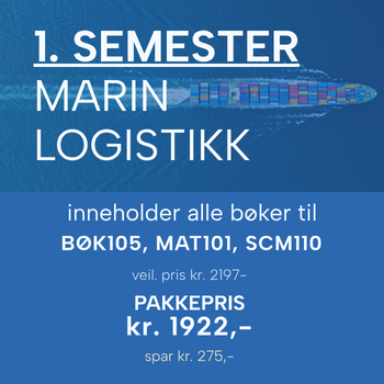 1. semester BA i Marin logistikk | kr. 1922,-