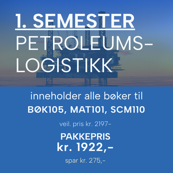 1. semester BA i Petroleumslogistikk | kr. 1922,-