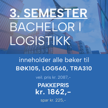 3. semester BA i logistikk og SCM | kr. 1862,-