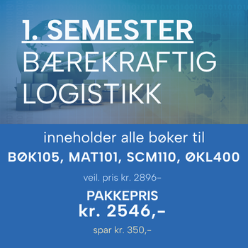1. semester BA i Bærekraftig logistikk | kr. 2546,-