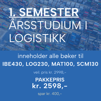 Årsstudium i logistikk | kr. 2598,-