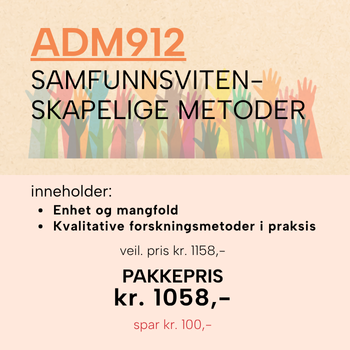 ADM912 Enhet og mangfold | kr. 1058,-