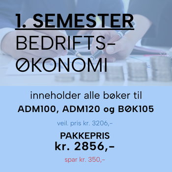 Årsstudium i bedriftsøkonomi | kr. 2856,-