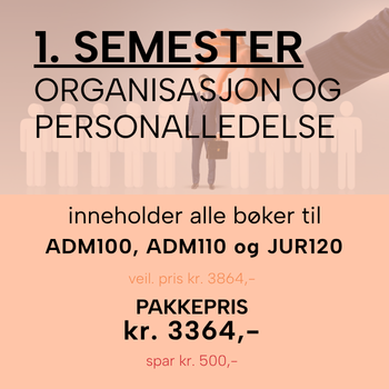 Årsstudium i organisasjon og personalledelse | kr. 3364,-